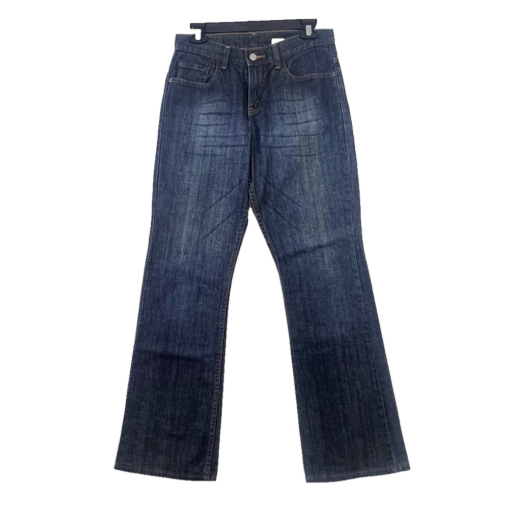 Levis 515 Jeans Sz 6 Medium MIS L 29” Boot Cut Stretch Low Rise Dark Wash New